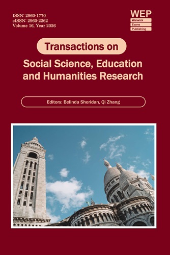 					View Vol. 16 (2026): 5th International Conference on Education, Psychology, Humanities and Historical Research (EPHHR 2026)
				